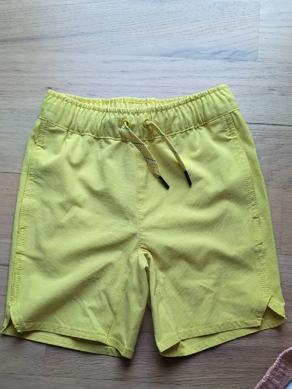 Hanna Andersson Yellow & Pink Tie-Dye Boys Swimsuits
